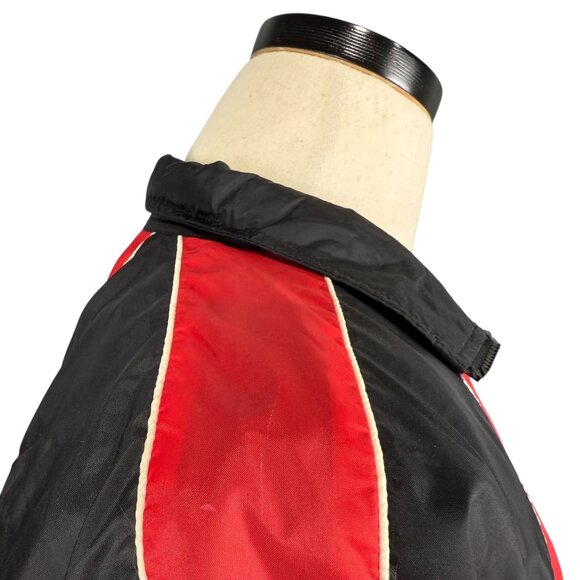 Winners Circle Bud Racing Dale Jr. Red & Black Nylon Jacket L - Picture 11 of 13